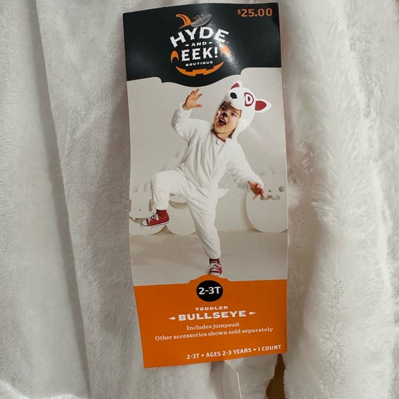 🎃Target Hyde and Eek Boutique Toddler Bullseye the Dog Halloween Costume - Picture 3 of 7